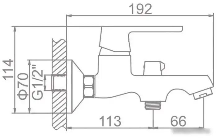 Смеситель Ledeme L3277W - фото товара
