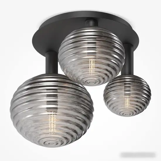 Люстра средней высоты Maytoni Reels MOD268CL-03B – фото товара
