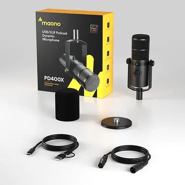 Проводной микрофон Maono PD400X – фото товара