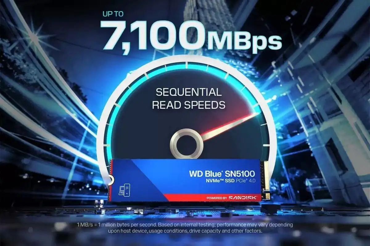 SSD WD Blue SN5100 1TB WDS100T5B0E – фото товара