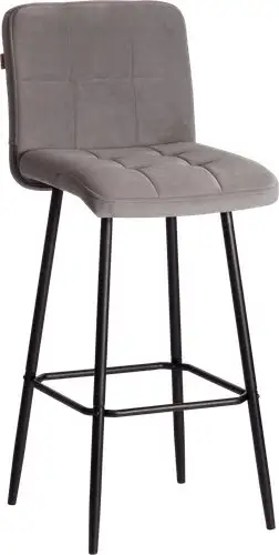 Стул TetChair Medeo (велюр, серый) – изображение в каталоге