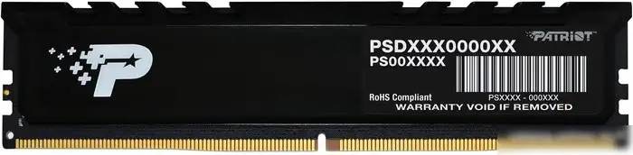 Оперативная память Patriot Signature Premium 16ГБ DDR5 4800МГц PSP516G480081H1