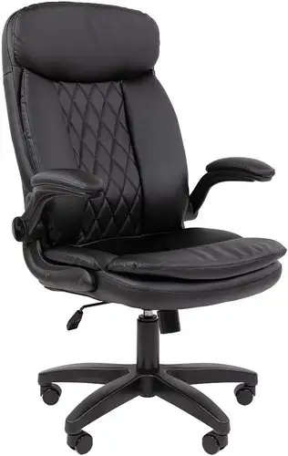 Офисное кресло CHAIRMAN 533 (экокожа черный) – изображение в каталоге