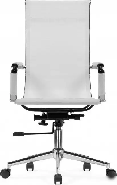 Офисное кресло Woodville Reus (белая сетка/хром) – фото товара