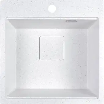 Кухонная мойка Marblan Comfort 50 (серый, с сифоном) - изображение в каталоге