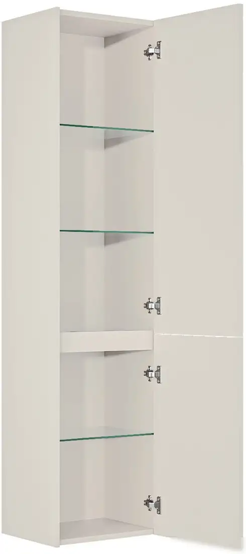 Belux Шкаф-пенал Сиртаки ПН 40 (18, белый матовый) – фото товара