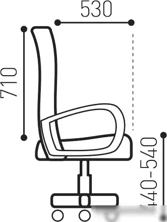 Кресло Brabix Rider Plus EX-544 (черный/серый) – фото товара