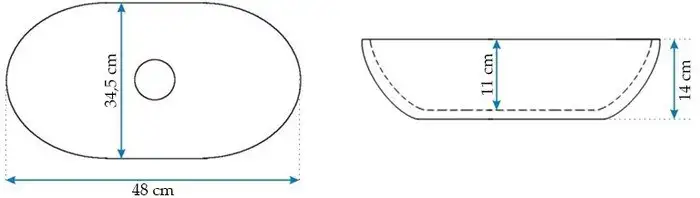 Умывальник Rea Amelia - фото товара