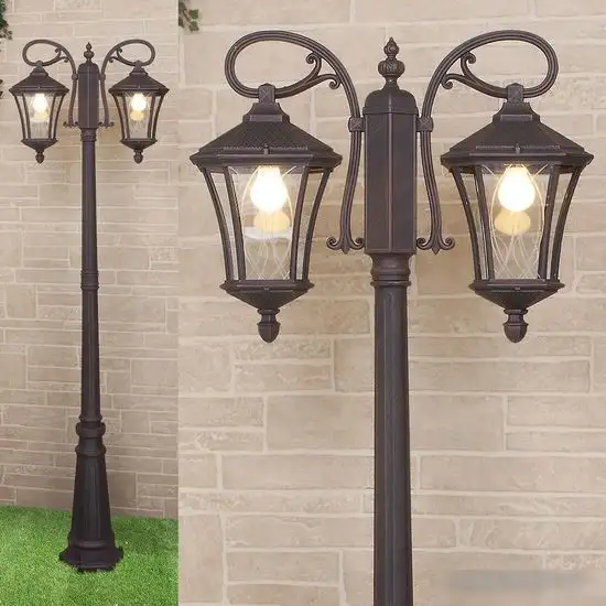 Садовый светильник Elektrostandard Virgo F/2 GLXT-1450F/2 (капучино) – фото товара