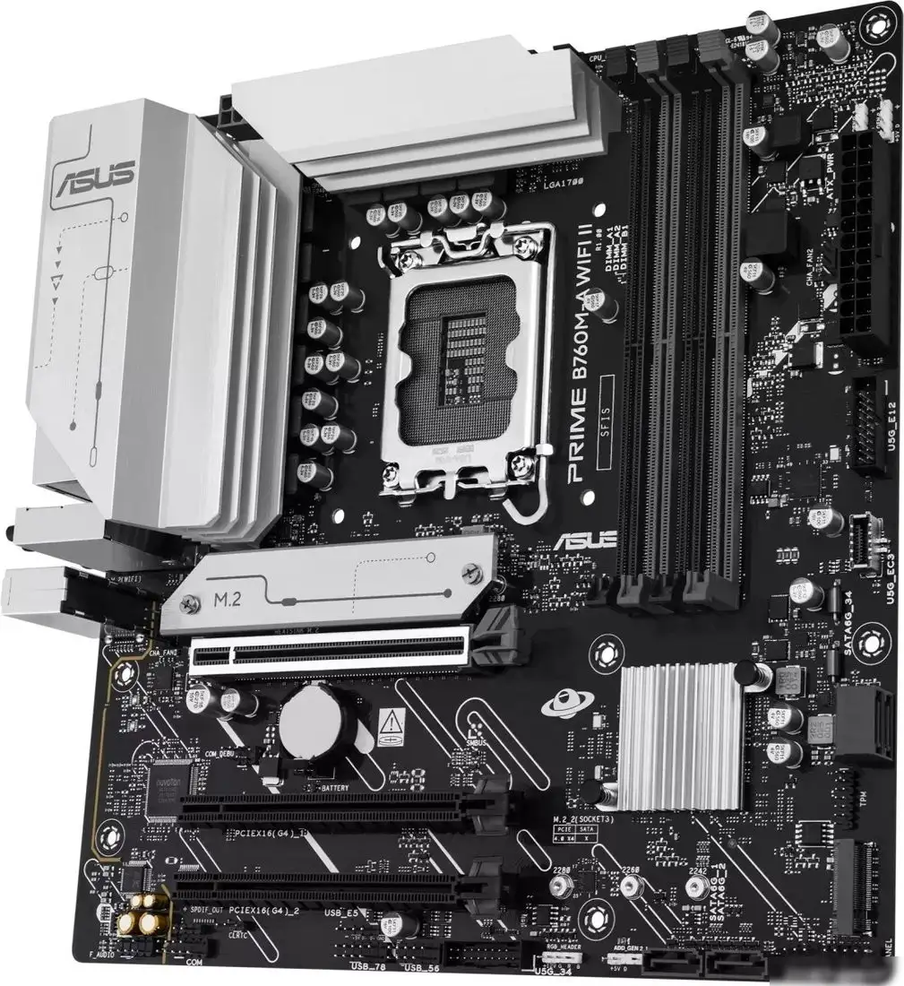 Материнская плата ASUS Prime B760M-A WiFi II – фото товара