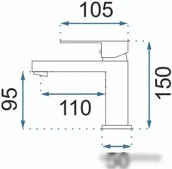 Смеситель Rea Fenix REA-B7894 (черный) - фото товара