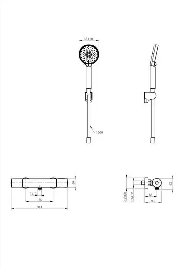 Смеситель Wonzon&Woghand WW-A2006-A-CR - фото товара