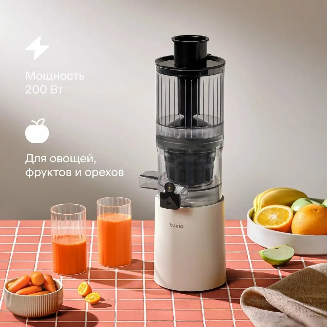 Соковыжималка Tuvio TJ04PM - фото товара