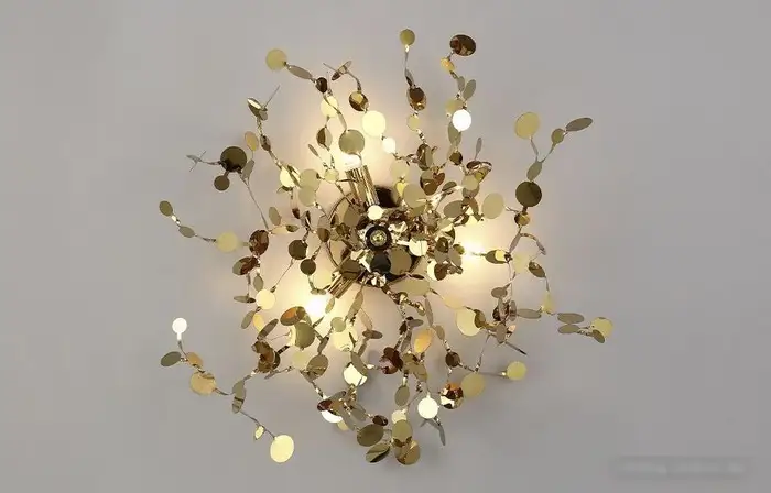 Бра Crystal Lux GARDEN AP-PL3 D400 GOLD – фото товара