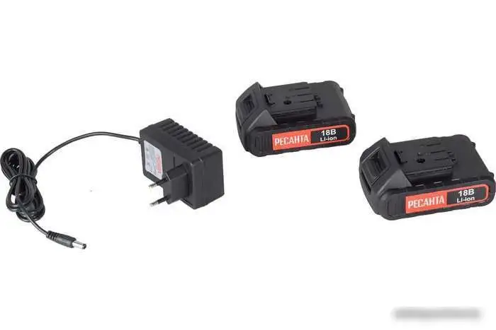 Дрель-шуруповерт Ресанта ДА-50Л2-18А (с 2-мя АКБ, кейс) – фото товара