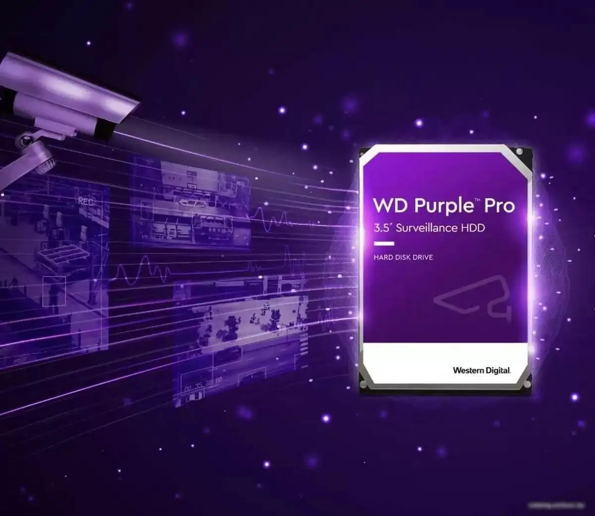 Жесткий диск WD Purple Pro 12TB WD121PURP – фото товара