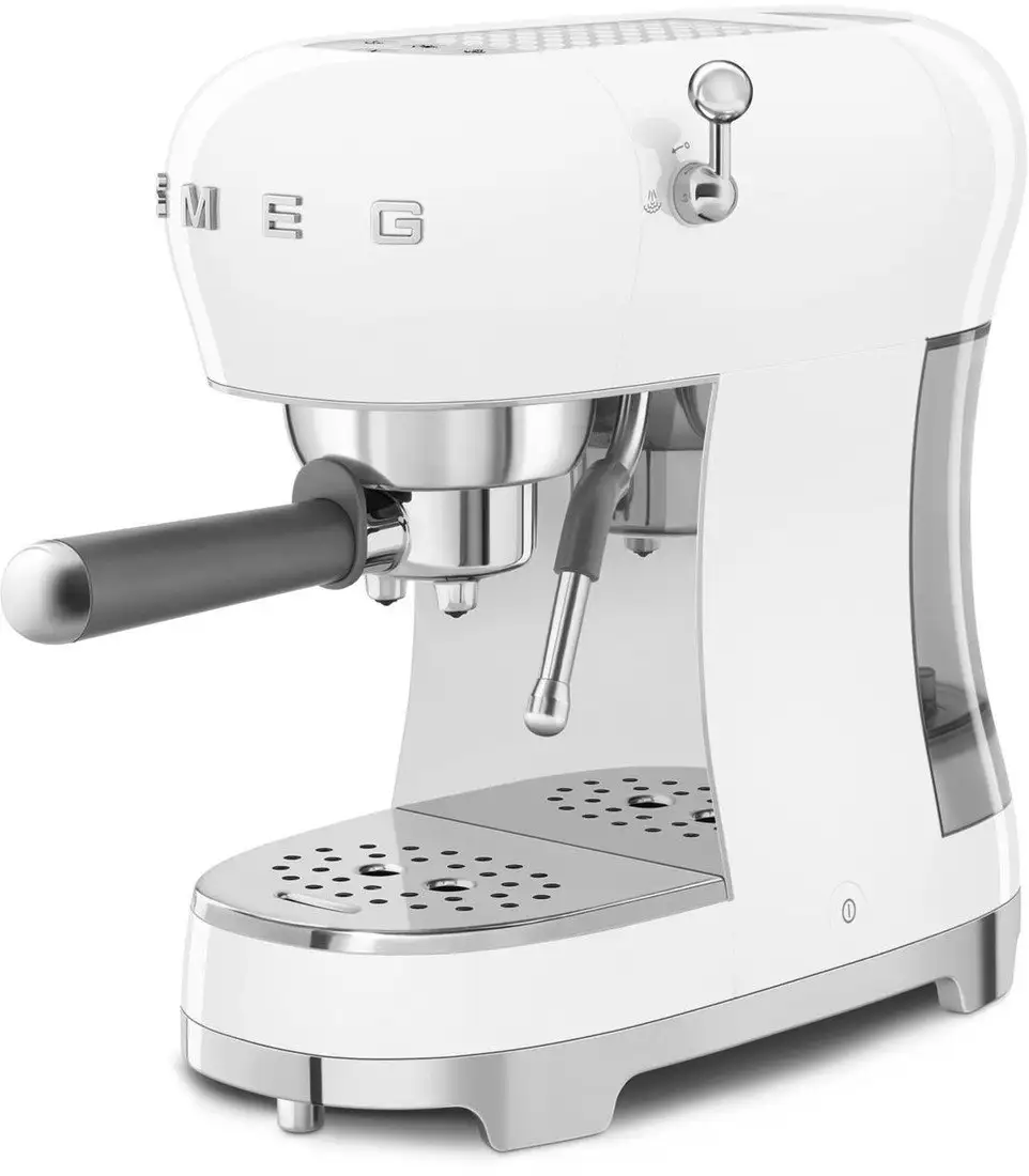 Рожковая кофеварка Smeg ECF02WHEU - фото товара