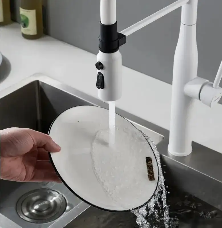 Смеситель Shevanik S123C-1 (белый) - фото товара