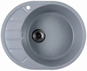 Кухонная мойка Marblan Ovata R (серебристый) - изображение в каталоге