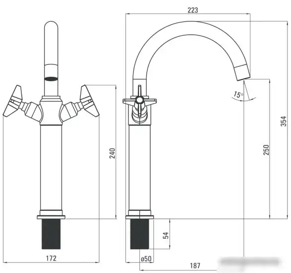 Смеситель Deante Temisto BQT M25D - фото товара
