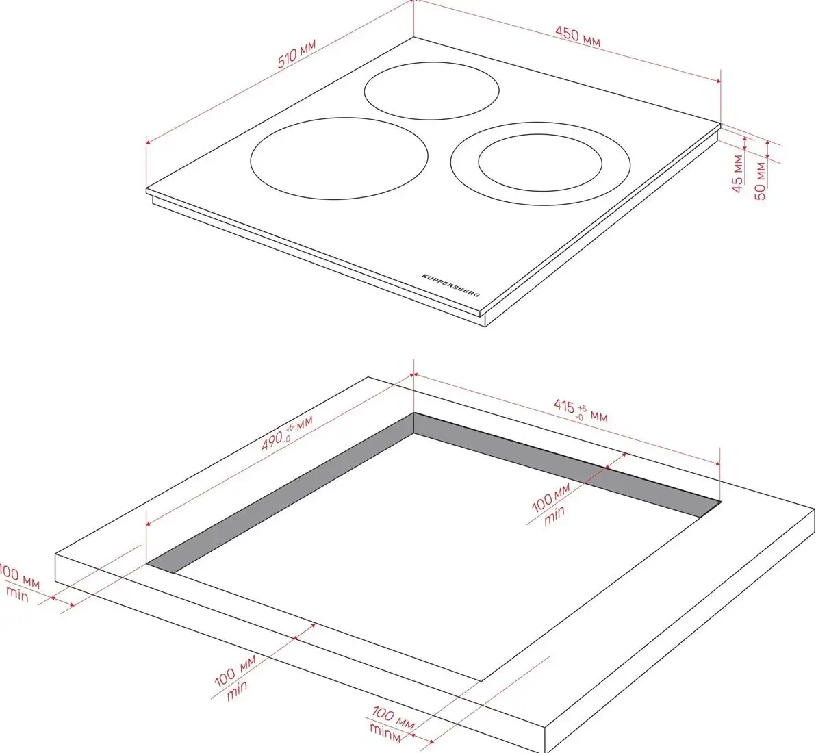 Варочная панель KUPPERSBERG ECO 400 - фото товара