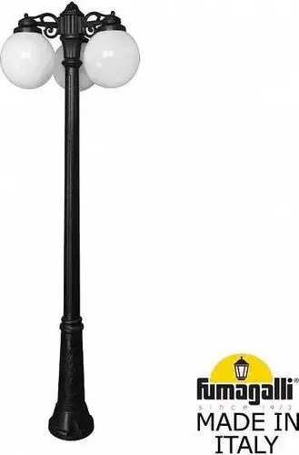 Городской фонарь Fumagalli Globe RICU BISSO/G250 3L DN FU_G25.157.S30.AYF1RDN – изображение в каталоге
