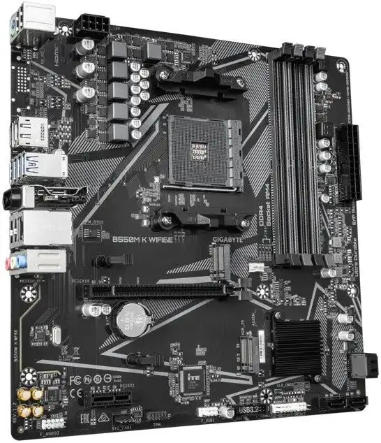 Материнская плата Gigabyte B550M K WiFi6E (rev. 1.2) – фото товара