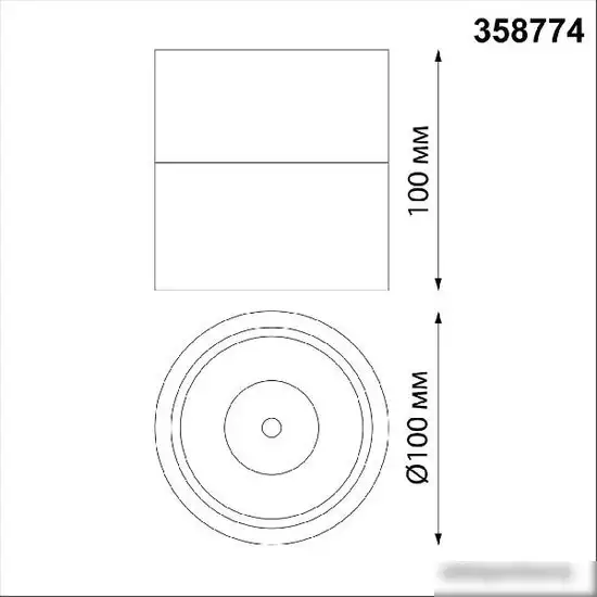 Точечный светильник Novotech Groda 358774 – фото товара