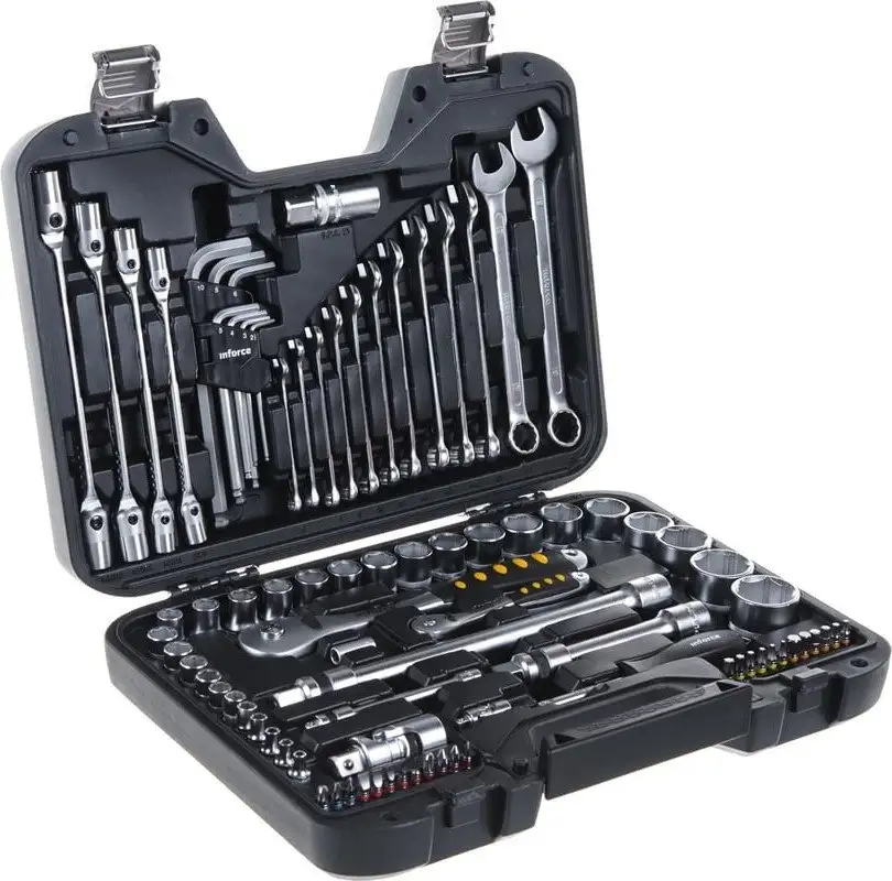 Универсальный набор инструментов Inforce 06-07-14 (85 предметов) – фото товара