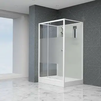 Душевая кабина RGW AN-207 411320779-95 70x90 (белый/прозрачно-матовое стекло) - изображение в каталоге