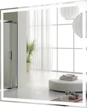 Пекам Зеркало Greta 80x80 greta-80x80sp (с подсветкой, подогревом и сенсором на прикосновение) – изображение в каталоге