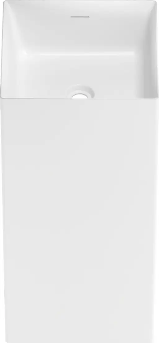 Умывальник Wellsee Pure BY Wellsee 230711000 (отдельностоящий, без отверстия под смеситель, глянцевый белый) - фото товара