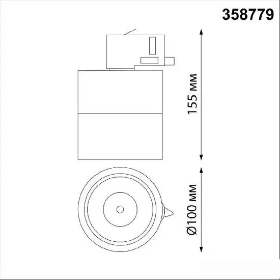 Трековый светильник Novotech Groda 358779 – фото товара