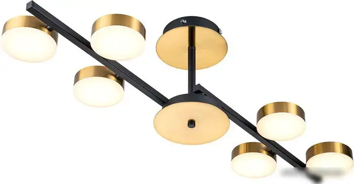 Люстра средней высоты Escada Alcor 10266/6 LED*95W Black/Brass – фото товара