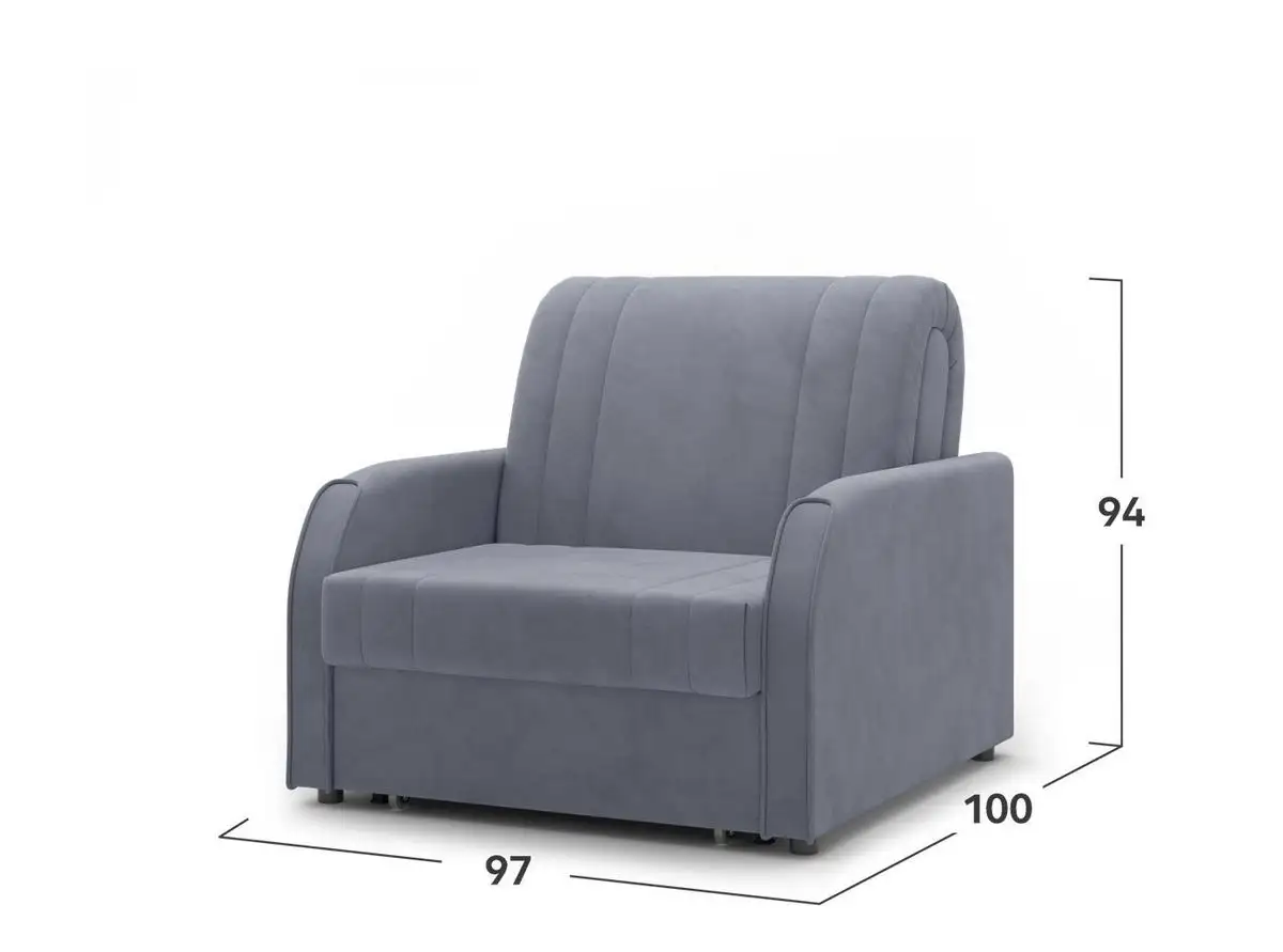 Кресло-кровать Mio Tesoro Турин 053 АТС80 (Velutto 32) – фото товара