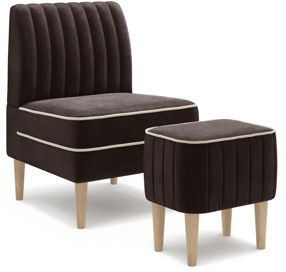 Интерьерное кресло MONOFIX Амма кресло (коричневый №24)