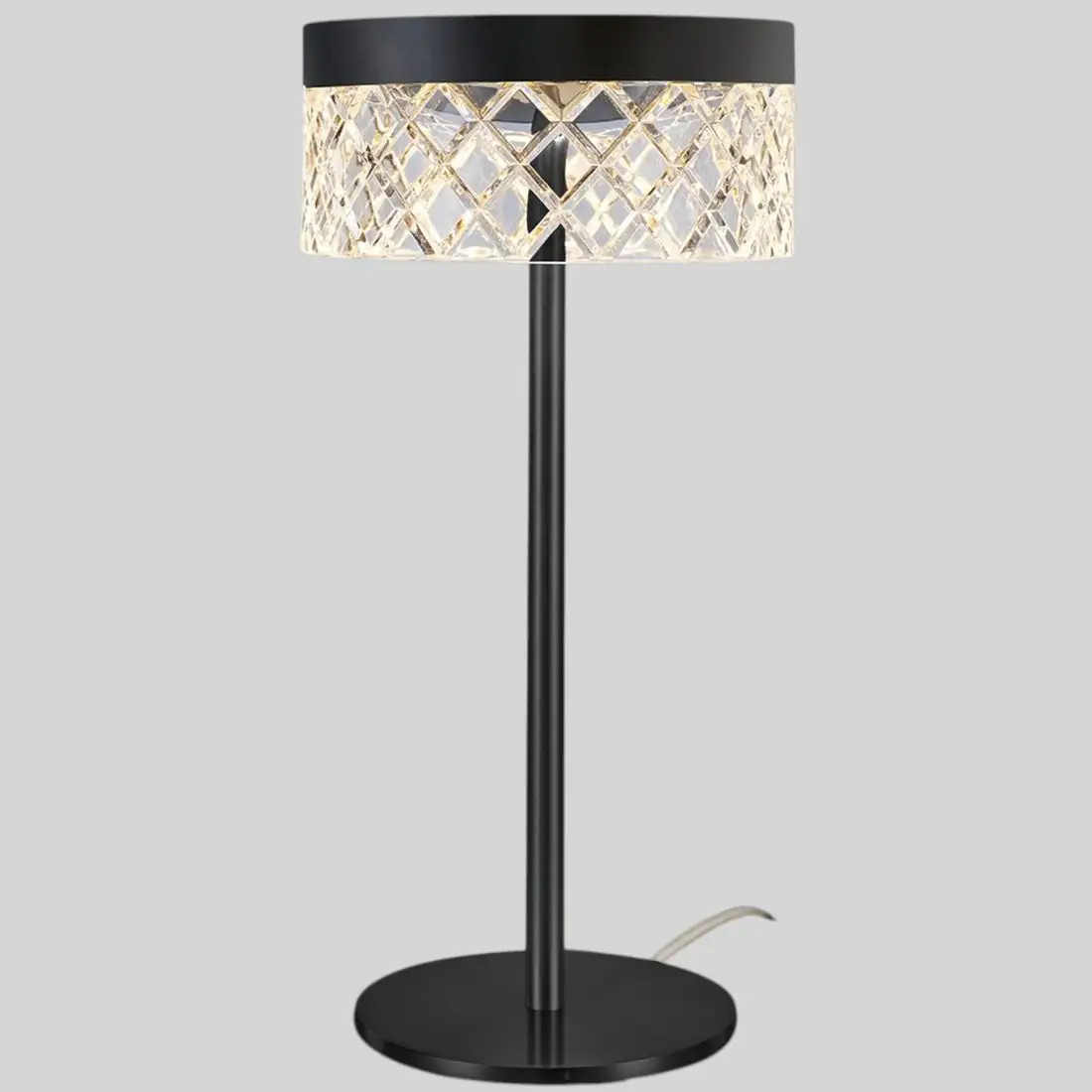 Настольная лампа DeLight Collection Diamond cut MT21020075-1A (matt black) – изображение в каталоге