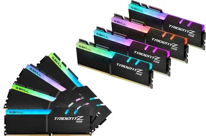 Оперативная память G.Skill Trident Z RGB 8x8GB DDR4 PC4-32000 F4-4000C18D-64GTZR – фото товара