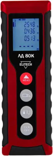Лазерный дальномер ELITECH ЛД 80К