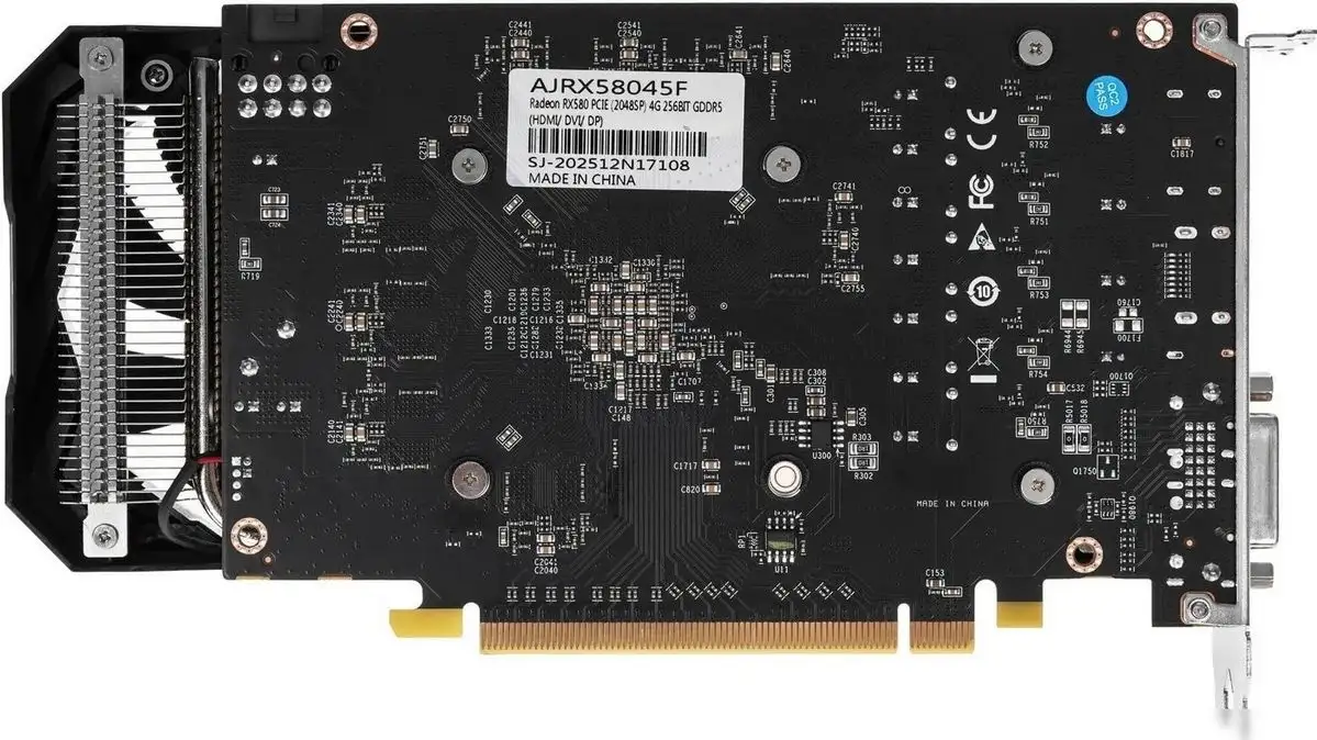 Видеокарта Sinotex Ninja Radeon RX 580 4GB GDDR5 AJRX58045F – фото товара