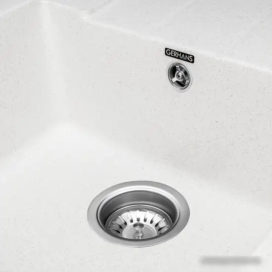 Кухонная мойка Gerhans B22 (белый) - фото товара