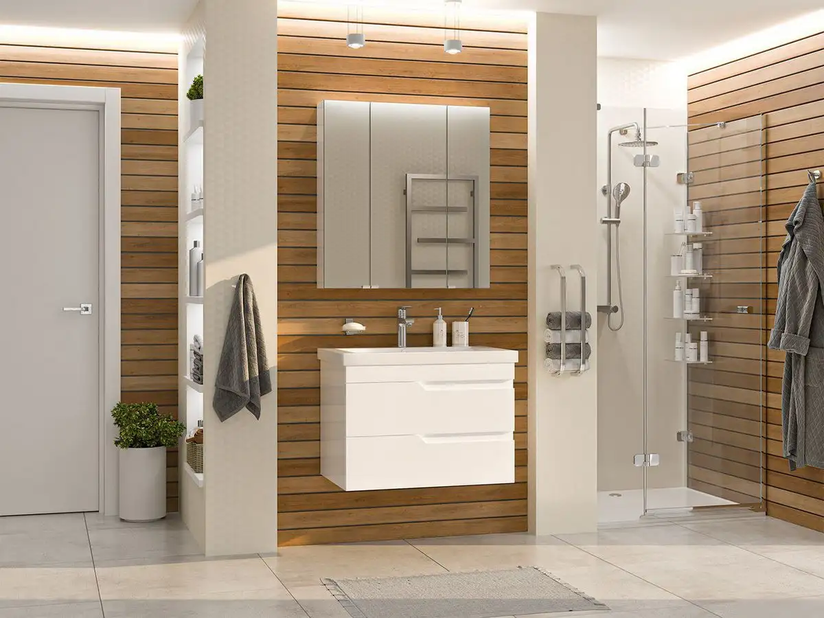 Misty Тумба под умывальник Софт 75 П-Соф-01075-011П2Я – фото товара