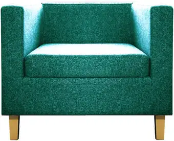 Интерьерное кресло Brioli Билли Д (J16/азур/опоры светлые) – изображение в каталоге