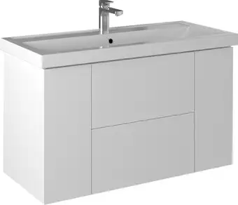 Briz Тумба с умывальником Риччи 100 Фостер 360 03-20100-06 00 БЕЛ