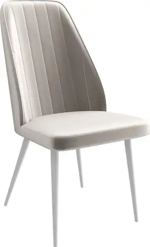 Стул Мамадома Leonard M (d08 Platinum Lux/белый) – изображение в каталоге