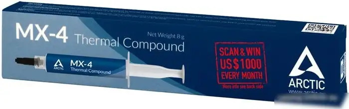 Термопаста Arctic MX-4 ACTCP00008B (8 г) – фото товара