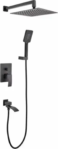 Душевая система Grocenberg GB5007 (черный матовый) - изображение в каталоге
