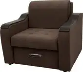 Кресло Сириус Лидер-3 ППУ 105x110 (Eva 27 велюр коричневый) – изображение в каталоге