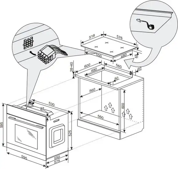 Электрический духовой шкаф Hansa BOEI683020 - фото товара