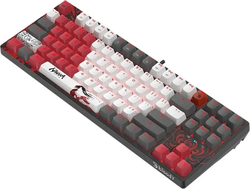 Клавиатура A4Tech Bloody S87 Naraka (Bloody BLMS Red Plus) – фото товара